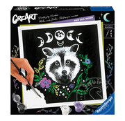 Ravensburger CreArt Paint by Numbers Pixie Cold: Racoon - Retired