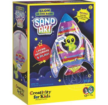 Creativity for Kids Creativity for Kids Glow in the Dark Sand Art Rocket