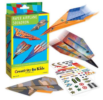 Creativity for Kids Creativity for Kids Paper Airplane Squadron