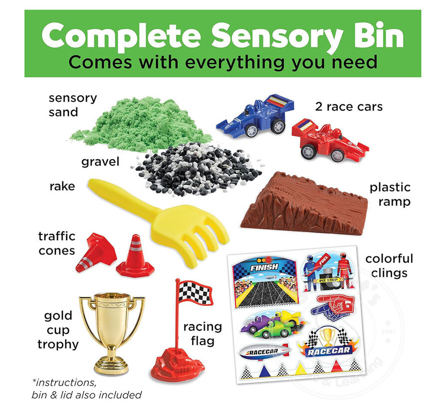 Creativity for Kids Sensory Bin Race Track - Retired