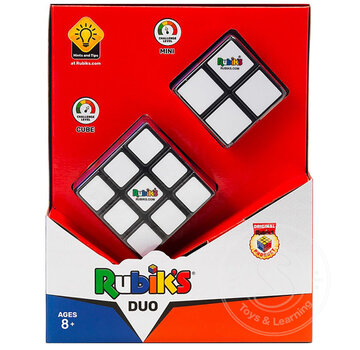 Rubik's Cube Duo Pack (3x3 & 2x2)
