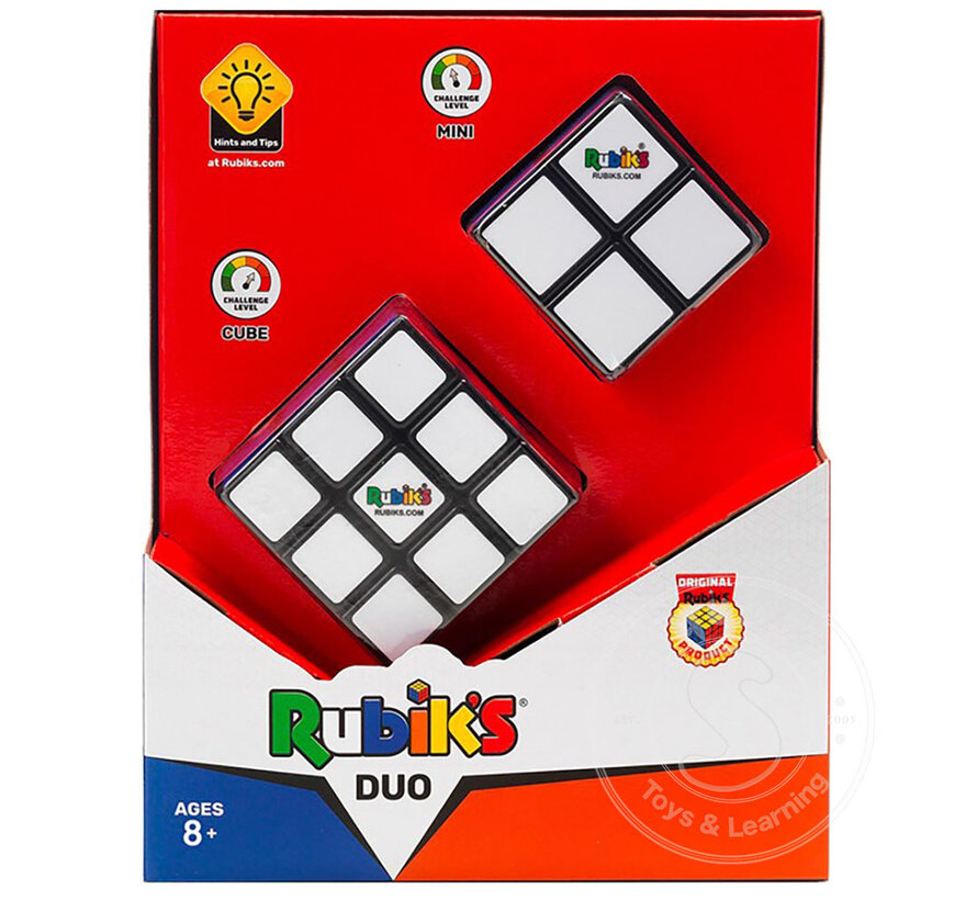 Rubik's Cube Duo Pack (3x3 & 2x2)