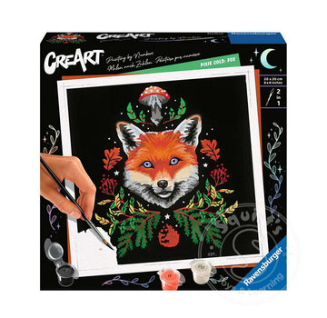 Ravensburger CreArt Paint by Numbers Pixie Cold: Fox