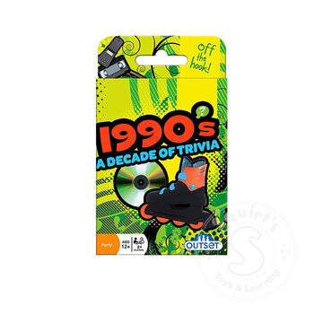 1990's A Decade of Trivia Card Game