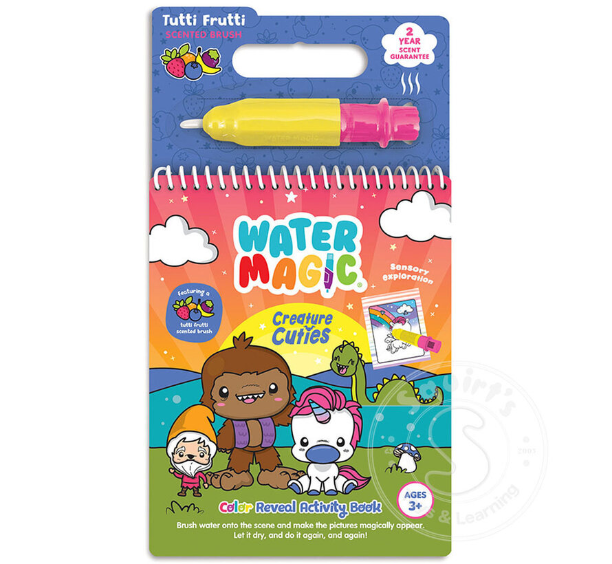 Smell and Learn Water Magic Activity Set: Creature Cuties (Tutti Frutti)