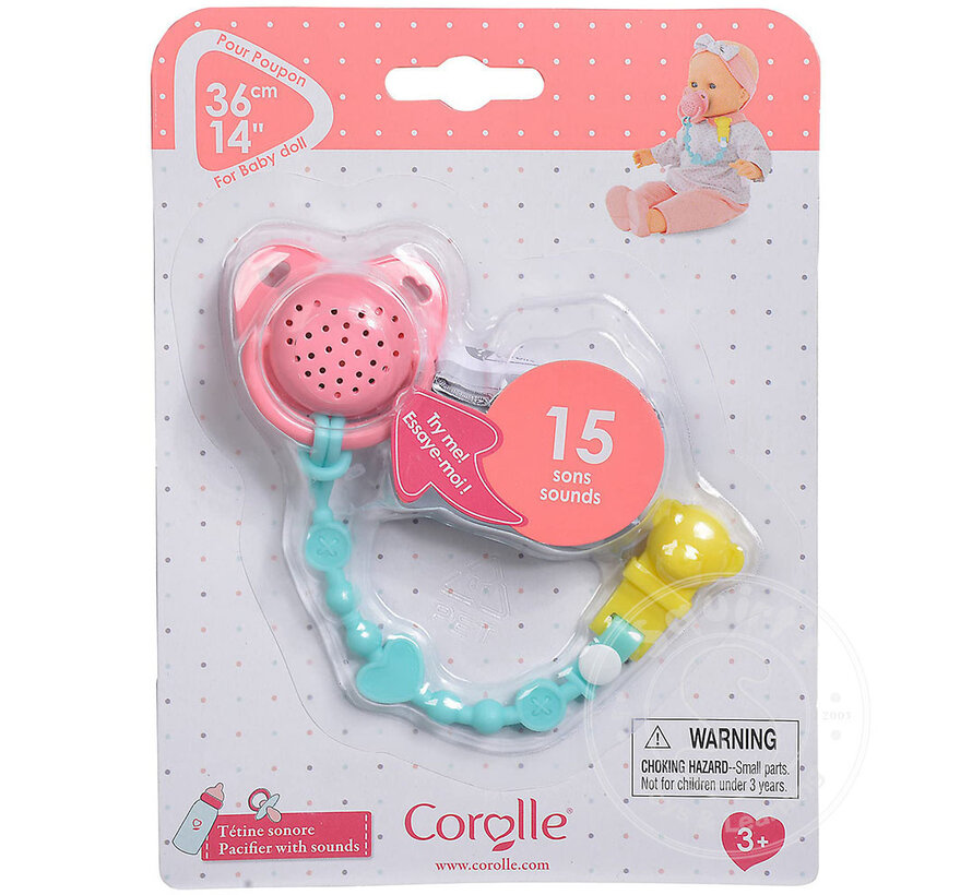 Corolle Pacifier with sounds