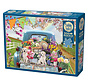 Cobble Hill Country Truck in Spring Puzzle 500pcs