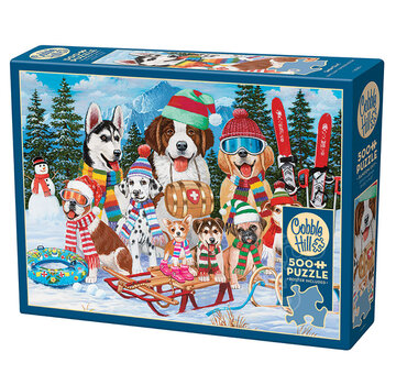 Cobble Hill Puzzles Cobble Hill Snow Day! Puzzle 500pcs