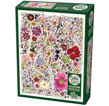Cobble Hill Puzzles Cobble Hill Flower Press: Spring Puzzle 1000pcs