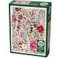 Cobble Hill Flower Press: Spring Puzzle 1000pcs