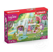 Schleich Schleich Glittering Flower House with Unicorns Lake & Stable