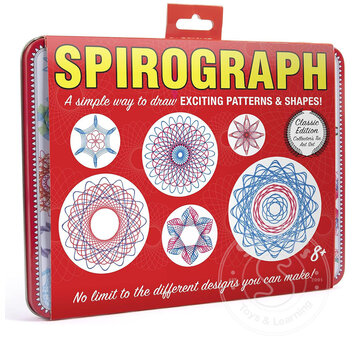 PlayMonster Spirograph Retro Design Tin