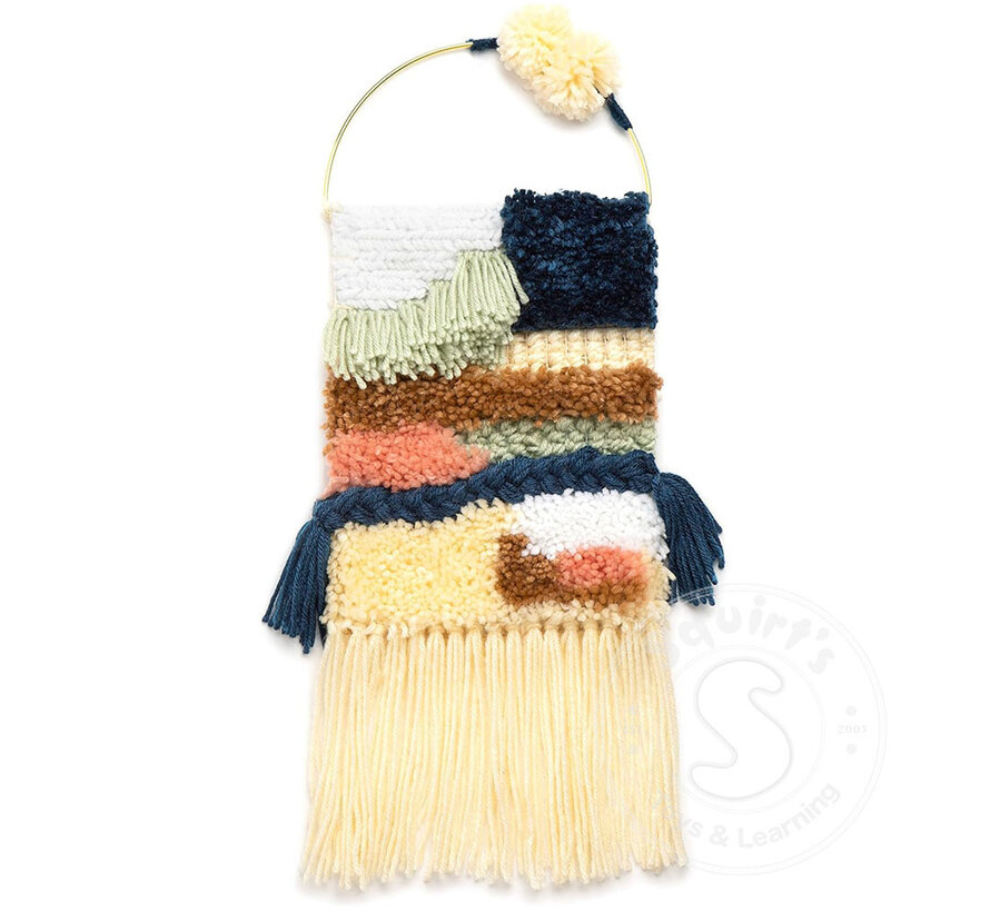FINAL SALE Craft Crush DIY Latched Weaving Wall Hanging