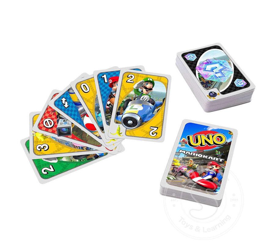 Uno Card Game - Mario Kart