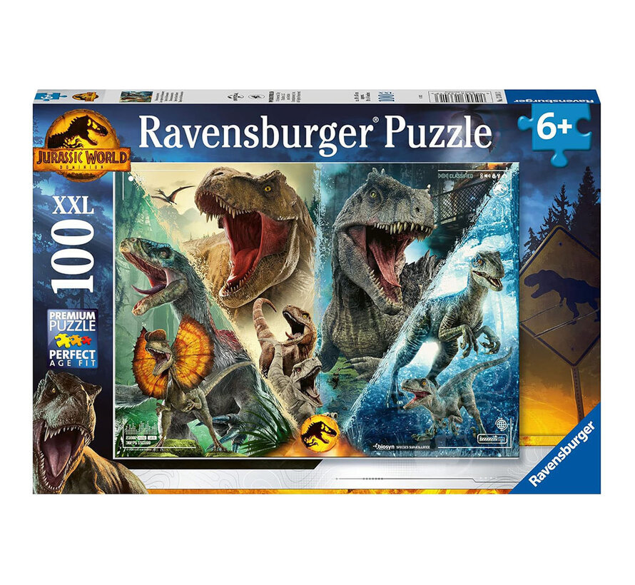 Ravensburger Jurassic World: Dominion Species Surveillance Puzzle 100pcs XXL