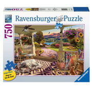 Ravensburger Ravensburger Cozy Front Porch Large Format Puzzle 750pcs