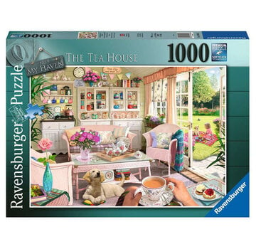 Ravensburger Ravensburger My Haven #9 The Tea House Puzzle 1000pcs - Retired
