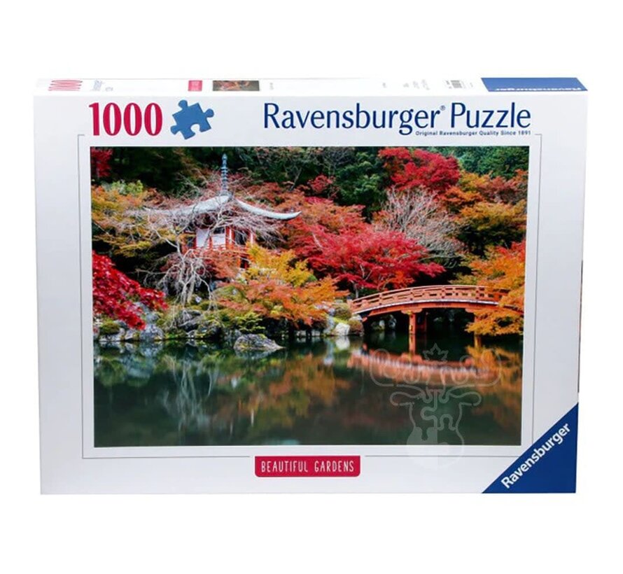 Ravensburger Beautiful Gardens: Daigo-ji, Kyoto Japan Puzzle 1000pcs