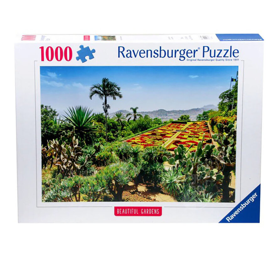 Ravensburger Beautiful Gardens: Botanical Garden, Madeira Puzzle 1000pcs
