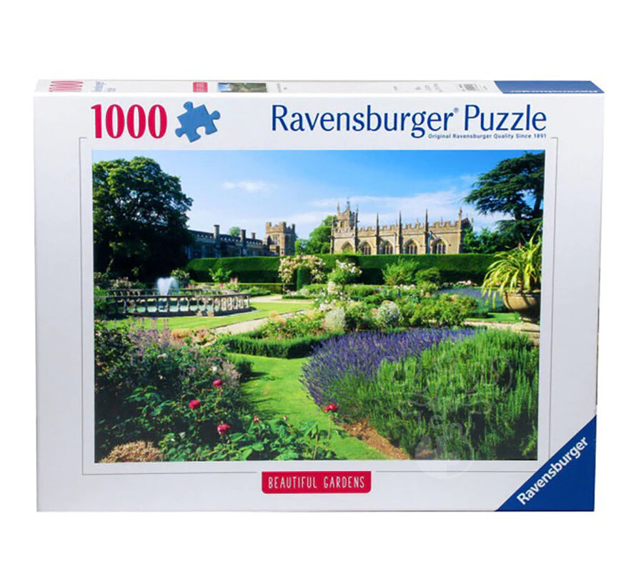 Ravensburger Beautiful Gardens: Queen's Garden, Sudeley Castle, England Puzzle 1000pcs
