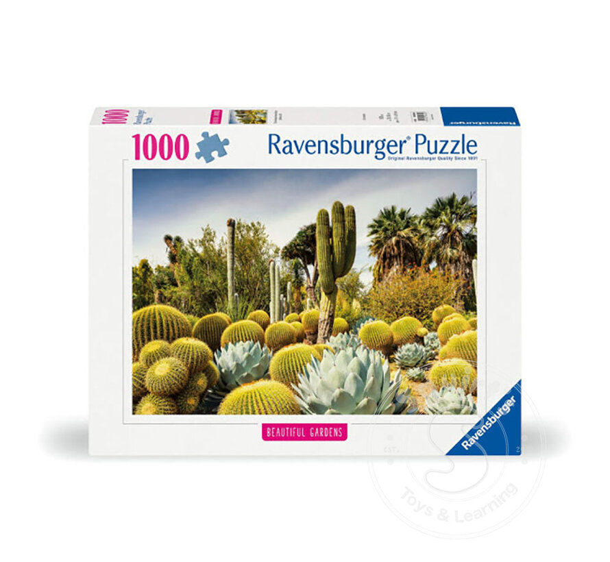 Ravensburger Beautiful Gardens: The Huntington Desert Garden, California, USA Puzzle 1000pcs