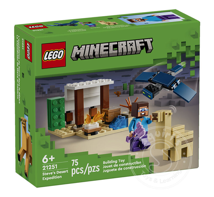 LEGO® Minecraft Steve's Desert Expedition