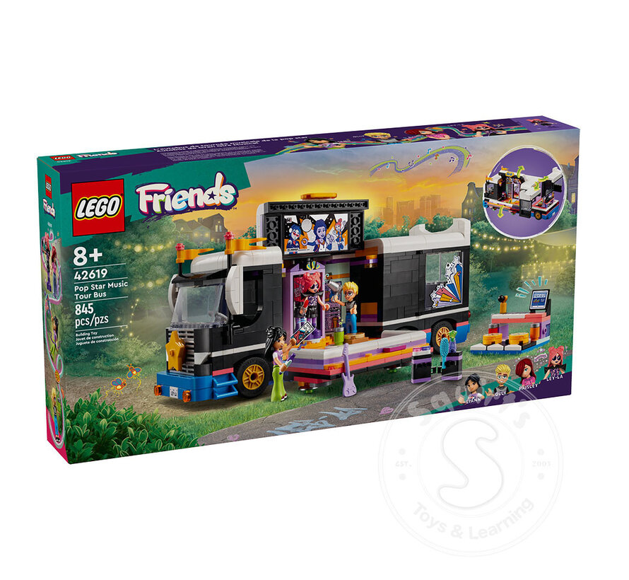 LEGO® Friends  Pop Star Music Tour Bus - RETIRED