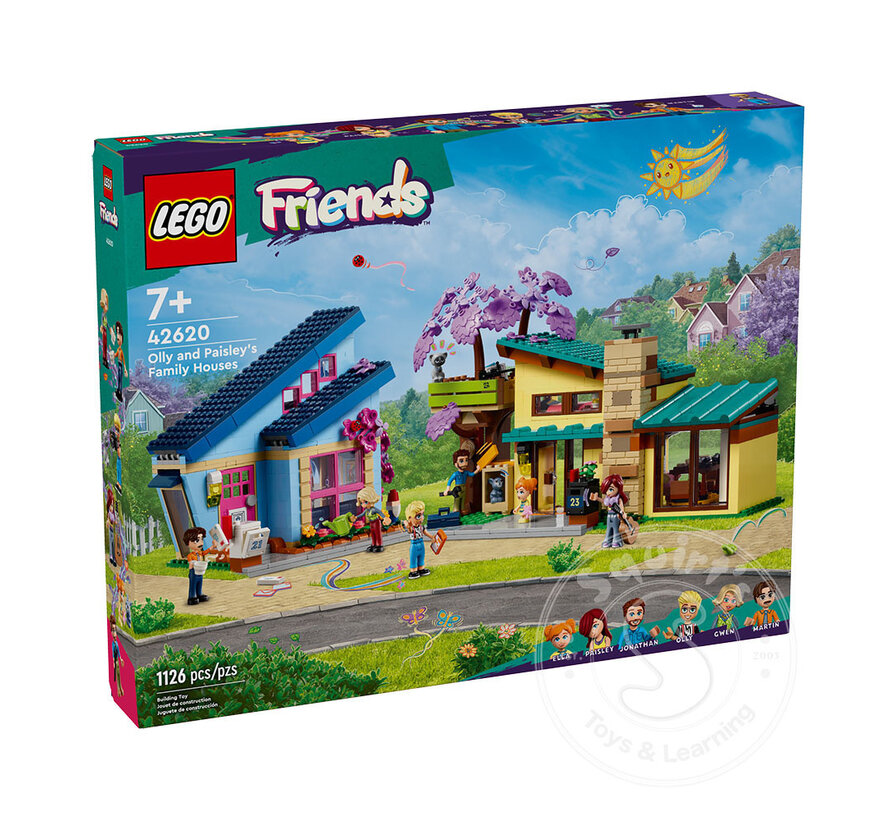 LEGO® Friends Olly and Paisley's Family Houses