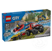 LEGO® LEGO® City 4x4 Fire Truck with Rescue Boat