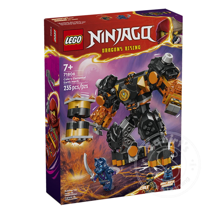 LEGO® Ninjago Cole's Elemental Earth Mech