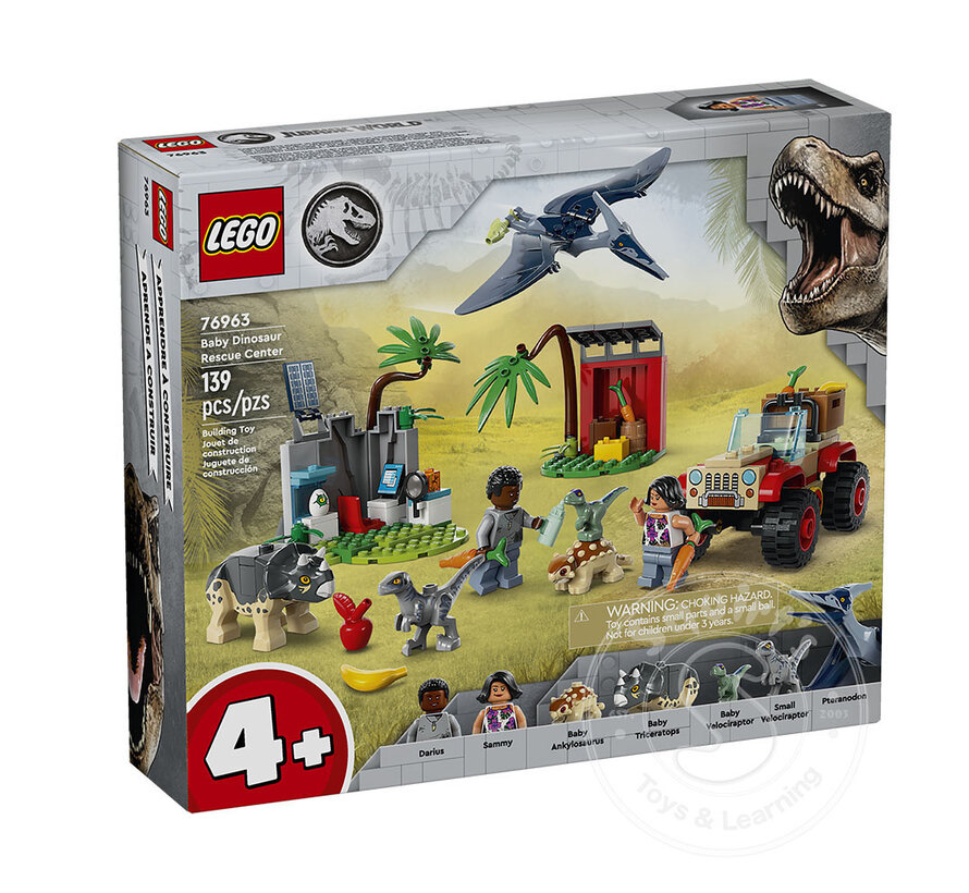 LEGO® Jurassic World: Baby Dinosaur Rescue Center