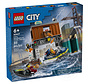 LEGO® City Police Speedboat and Crooks' Hideout