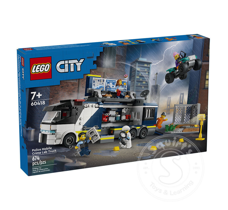 LEGO® City Police Mobile Crime Lab Truck