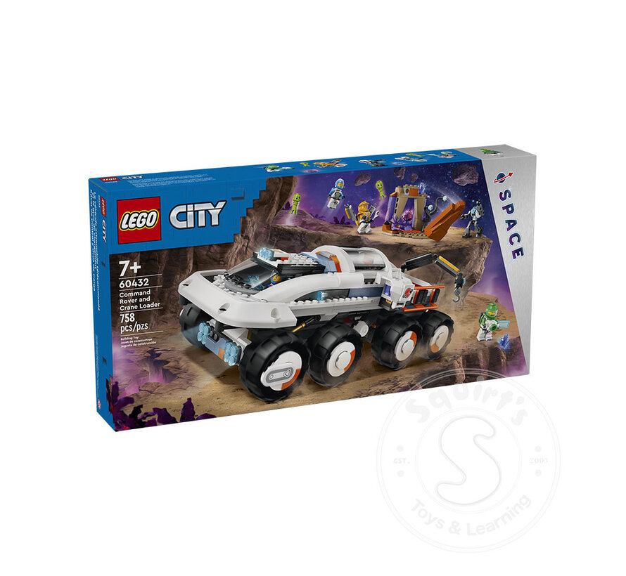 LEGO® City Command Rover and Crane Loader - RETIRED