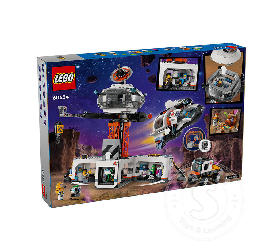LEGO® City Space Base and Rocket Launchpad