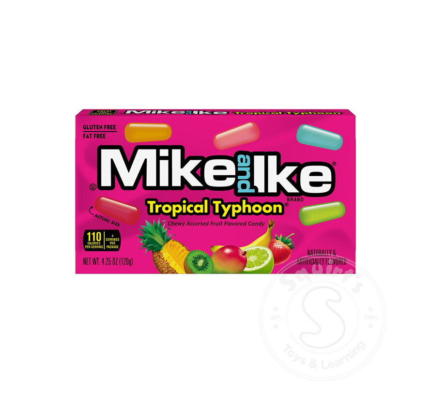 Mike & Ike - Tropical Typhoon 4.25oz Theatre Box