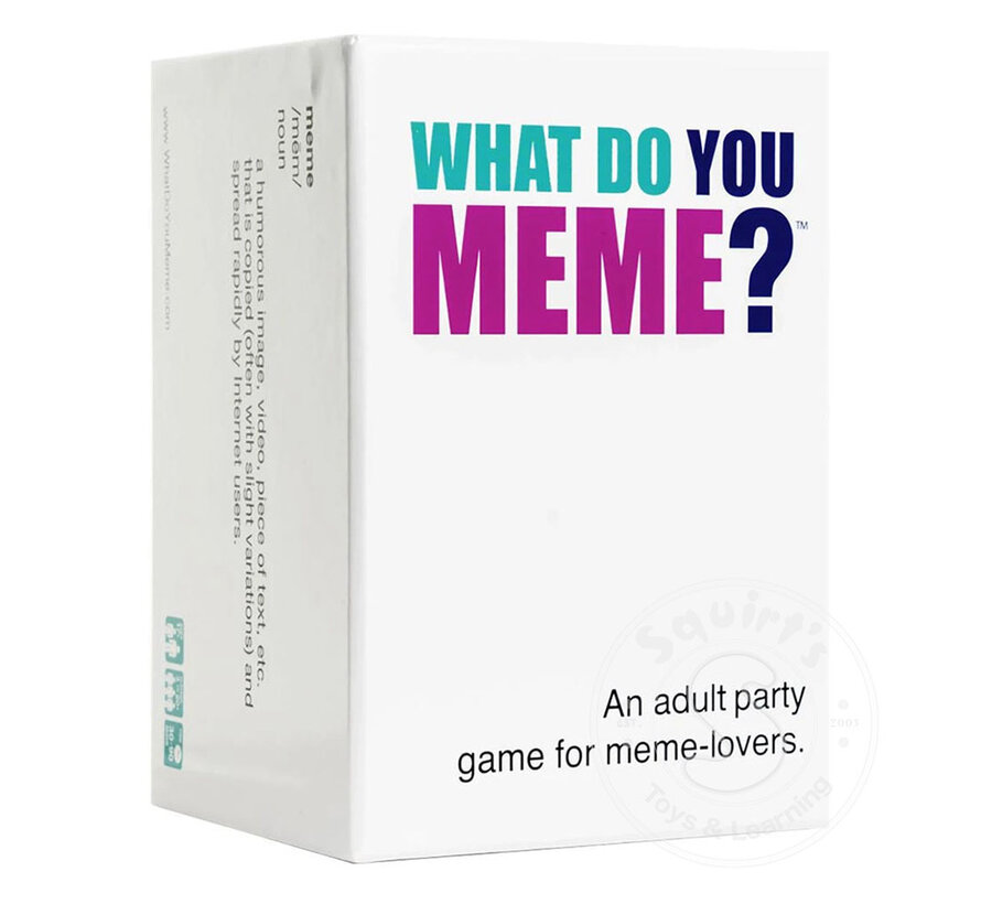 What Do You Meme Game RETIRED