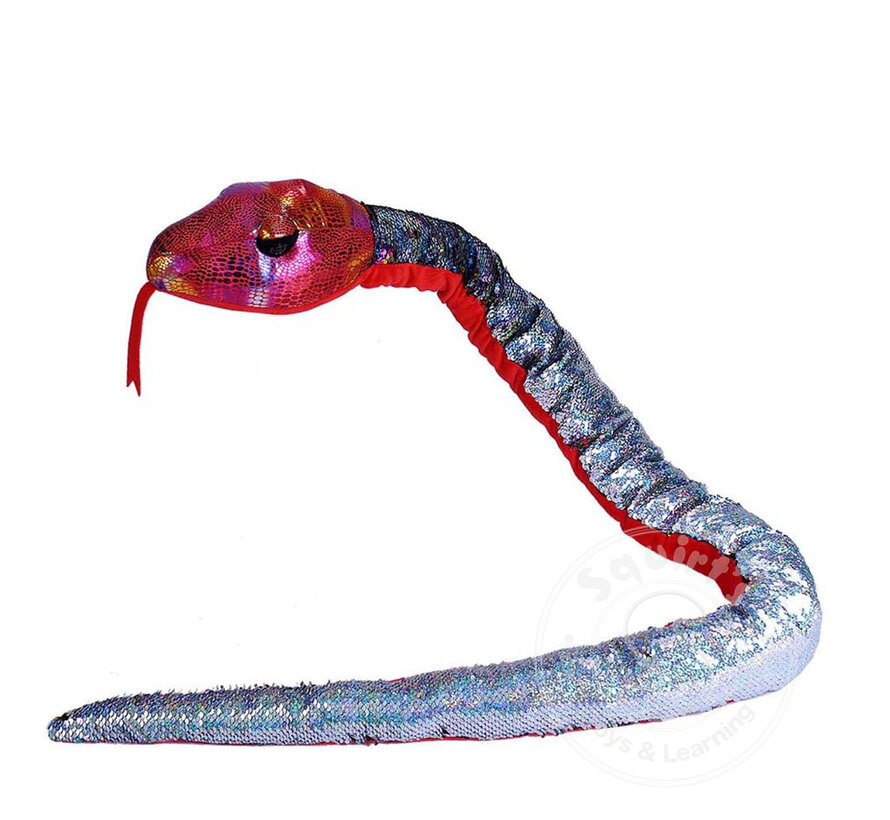 Wild Republic Snake-Sequin Rainbow 54"