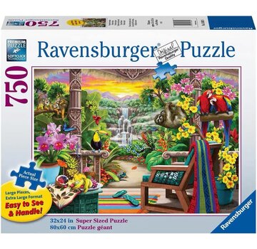 Ravensburger Ravensburger Tropical Retreat Large Format Puzzle 750pcs