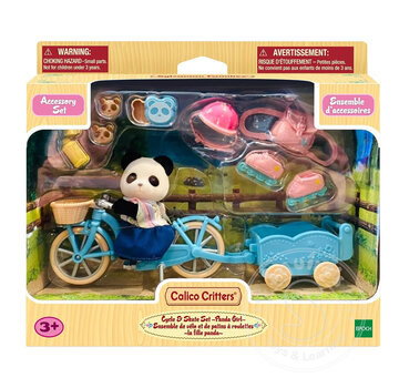 Calico Critters Calico Critters Cycle & Skate Set - Panda Girl