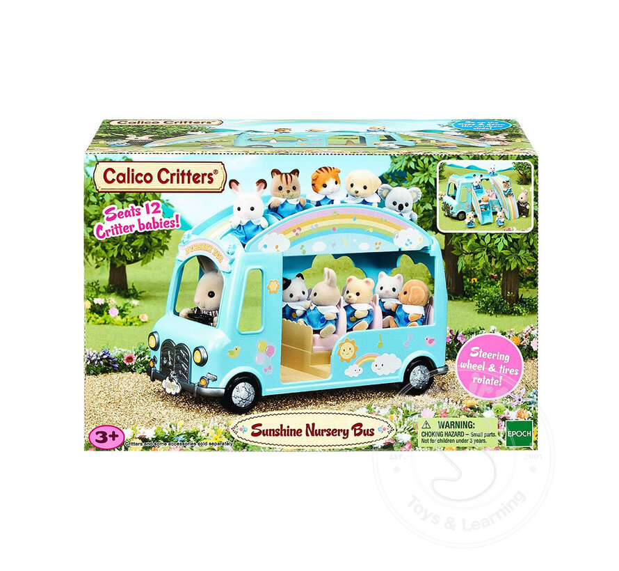 Calico Critters Sunshine Nursery Bus