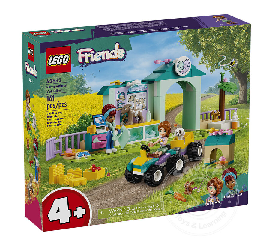 LEGO® 4+ Friends Farm Animal Vet Clinic - RETIRED