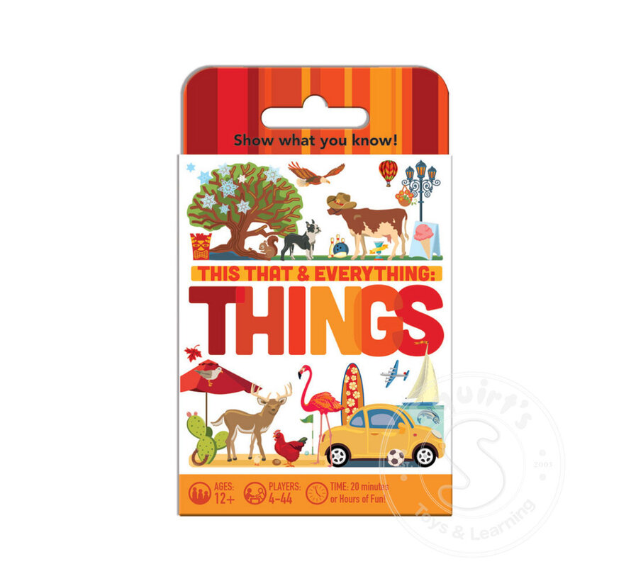 This That and Everything: Things Card Game