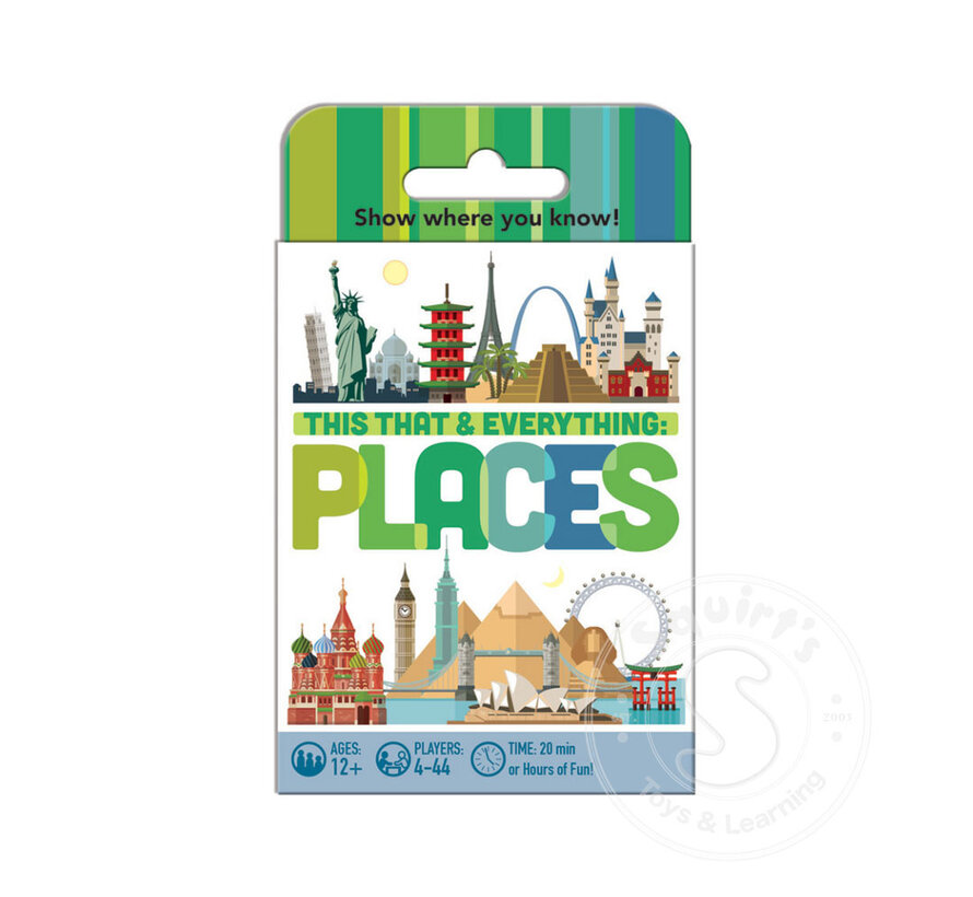 This That and Everything: Places Card Game