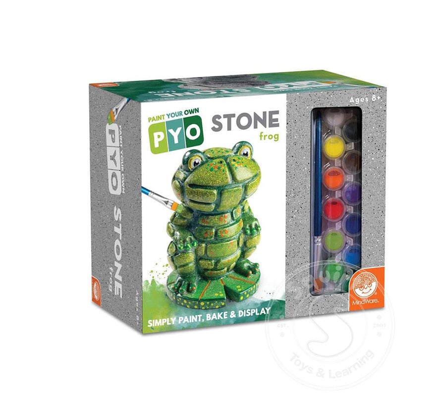 Paint-Your-Own Stone: Frog