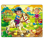 Larsen Farm Kids with Pony Puzzle 16pcs