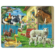 Larsen Puzzles Larsen Farm Animals Tray Puzzle 23pcs