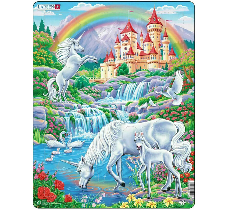 Larsen Unicorns  Tray Puzzle 32pcs