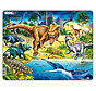 Larsen Cretaceous  Dinosaurs Tray Puzzle 57pcs