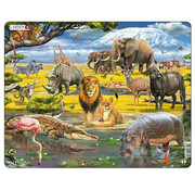 Larsen Puzzles Larsen African Savannah Tray Puzzle 45pcs